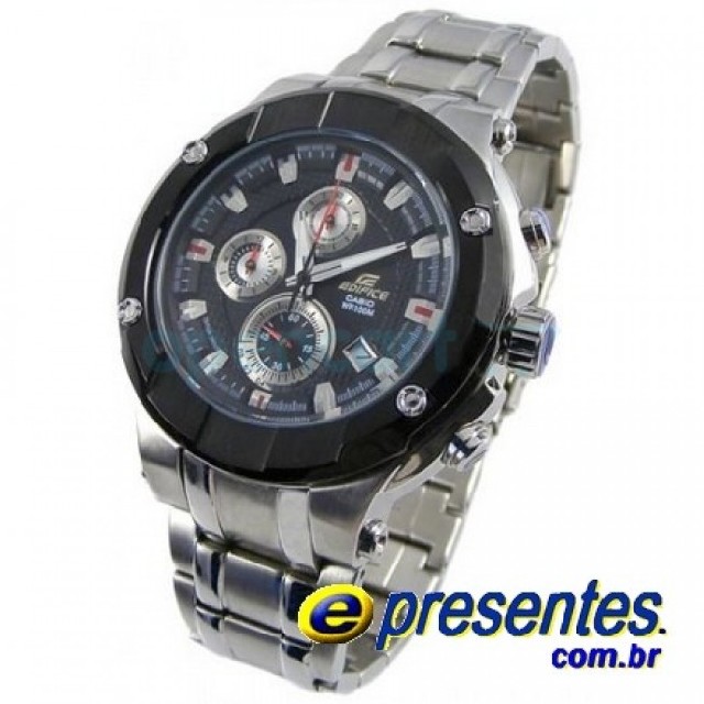 Foto 1 - Relgio de pulso casio edifice gold label