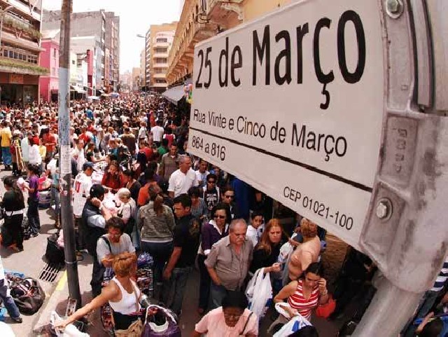 Excursão de compras em são paulo