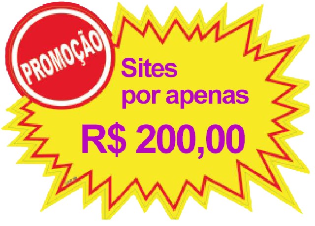 Sites por apenas duzentos reais